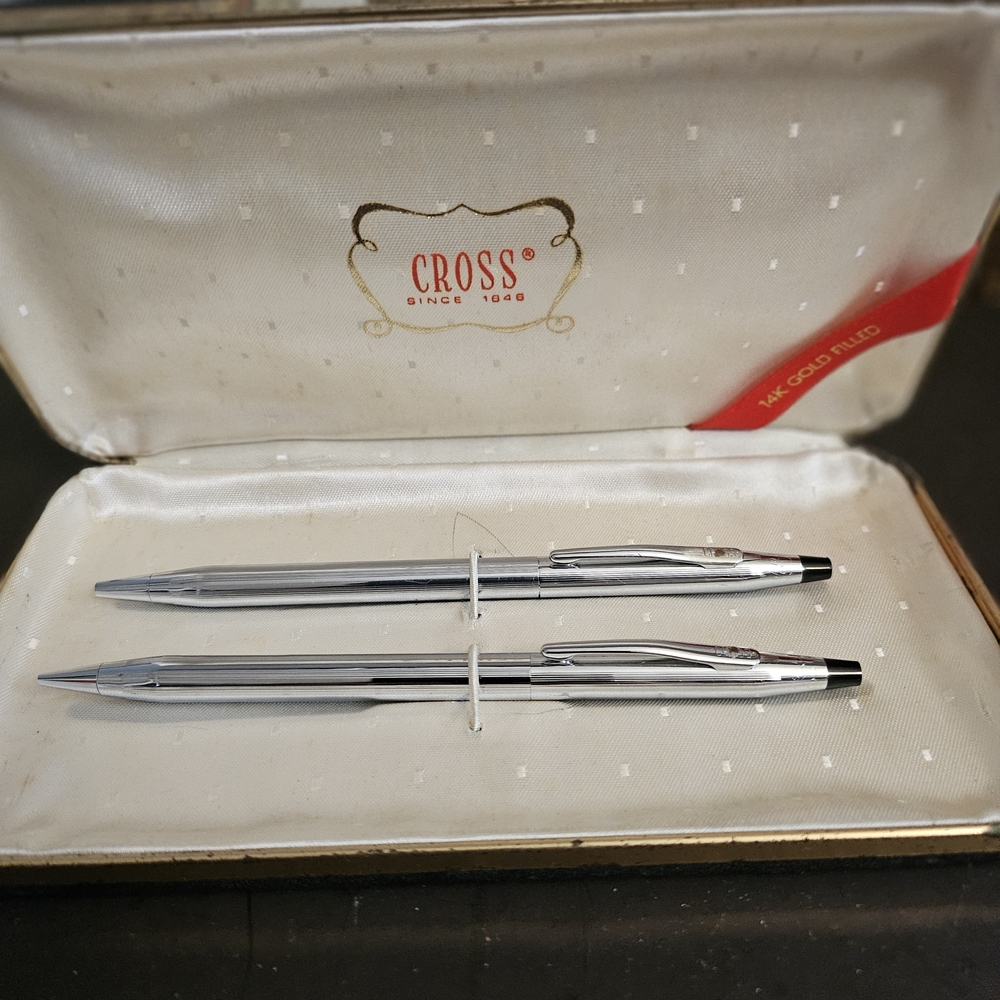 Silver Pen Set - Elegant Writing Instruments